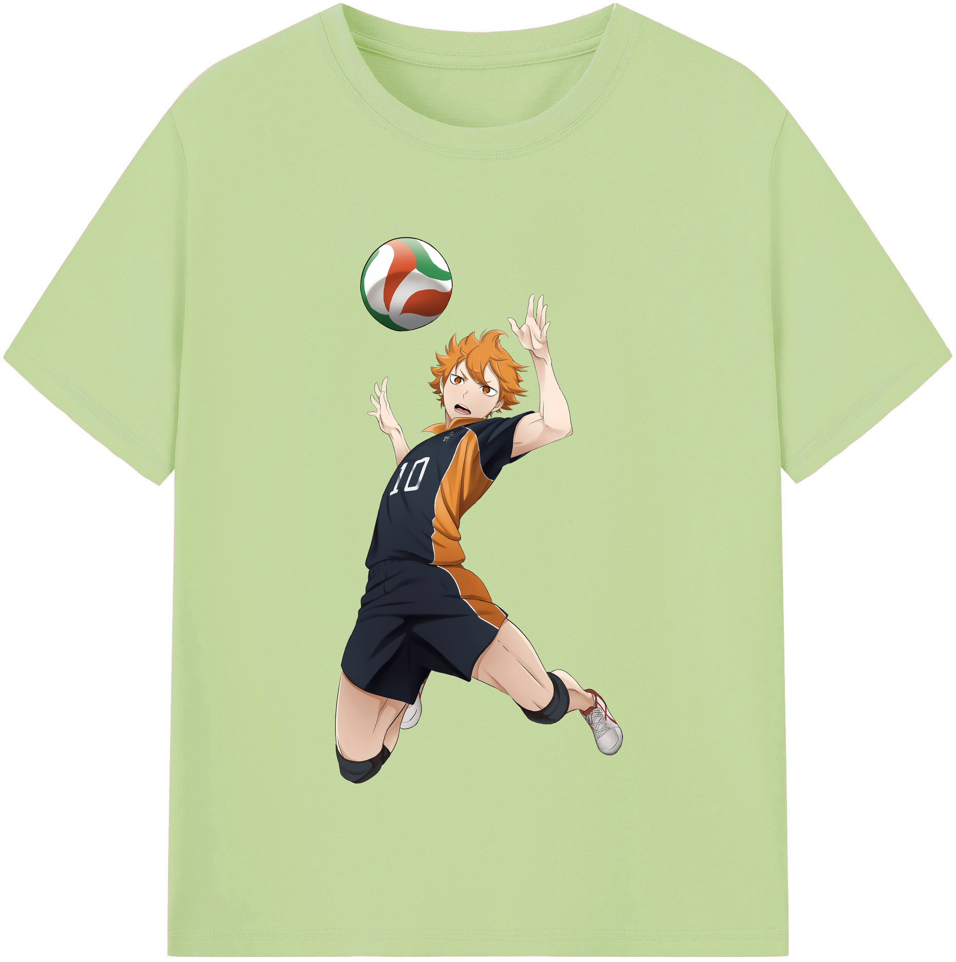（画像用） ハイキュー!! Haikyu!! 綿100％半袖Tシャツ（フロントプリント）